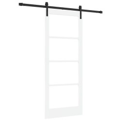 Porte coulissante ORKDAL Blanc et Noir 83 x 202 cm 638454638454