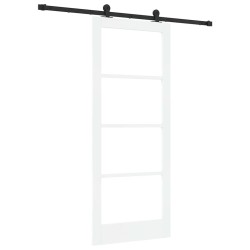 Porte coulissante ORKDAL Blanc et Noir 83 x 202 cm 638457638457