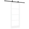 Porte coulissante ORKDAL Blanc et Noir 83 x 202 cm 638457638457