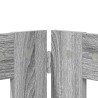 Porte de chien pliable avec supports 2 pcs Sonoma gris 200,5 cm 638458638458