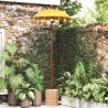Parasol balinais Jaune 125 x 125 x 260 cm 638464638464