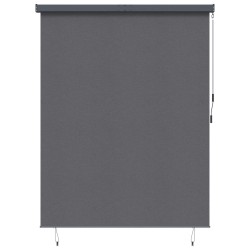 Store enrouleur Anthracite 220 x 250 cm Tissu et Aluminium 638469638469
