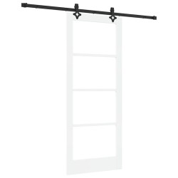 Porte coulissante ORKDAL Blanc et Noir 83 x 202 cm 638476638476