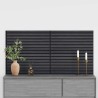 Panneaux muraux 2 pcs Anthracite 60,5 x 60 cm 638488638488