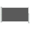 Auvent latéral 160 x 300 cm Rectangulaire Anthracite 638491638491