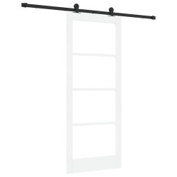 Porte coulissante ORKDAL Blanc et Noir 83 x 202 cm 638492638492