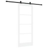 Porte coulissante ORKDAL Blanc et Noir 83 x 202 cm 638492638492