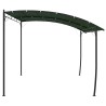 Pavillon 3 x 3 x 2,55 m Vert Acier enduit de poudre et tissu 638494638494