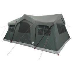 Tente familiale avec toit Vert armée 487 x 340 x 216 cm 638505638505
