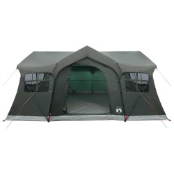 Tente familiale avec toit Vert armée 487 x 340 x 216 cm 638505638505