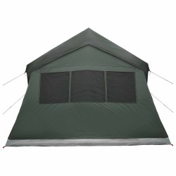 Tente familiale avec toit Vert armée 487 x 340 x 216 cm 638505638505