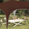 Tente de fête pop-up 575 x 288 x 245 cm Marron Tissu Oxford 638507638507