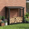 Support à bois 114 x 46 x 101 cm PP Anthracite 638511638511