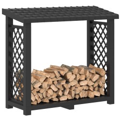 Support à bois 114 x 46 x 101 cm PP Anthracite 638511638511