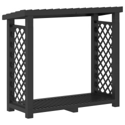 Support à bois 114 x 46 x 101 cm PP Anthracite 638511638511