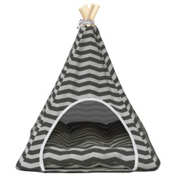 Teepee pour animaux de compagnie avec coussin 60 x 60 x 70 cm 638512638512