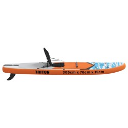 SUP avec Siège 2-en-1 TRITON 305 x 76 x 15 cm Bleu pour 638514638514