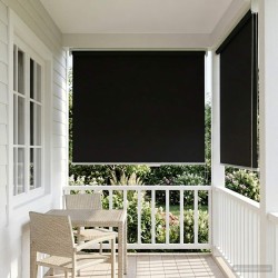 Store roulant extérieur protection UV Noir 65 x 140 cm (L x H) 638520638520