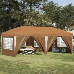 Tente de fête pop-up 575 x 288 x 245 cm Beige 638527638527