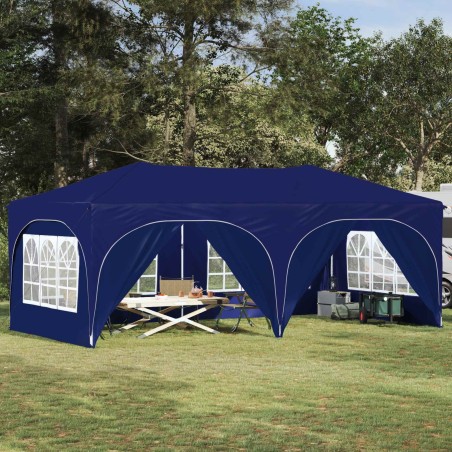 Tente de fête pop-up 575 x 288 x 245 cm Bleu Tissu Oxford 638528638528