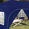 Tente de fête pop-up 575 x 288 x 245 cm Bleu Tissu Oxford 638528638528