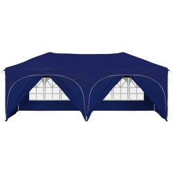 Tente de fête pop-up 575 x 288 x 245 cm Bleu Tissu Oxford 638528638528