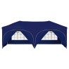 Tente de fête pop-up 575 x 288 x 245 cm Bleu Tissu Oxford 638528638528
