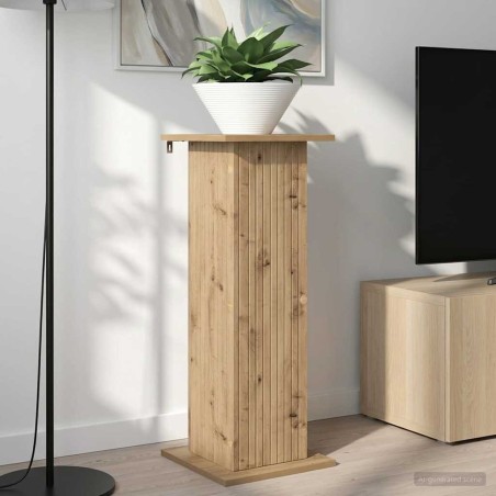 Support de Plante 2 pc Chêne artisanal 30,5 x 30 x 80,5 cm 638531638531