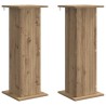 Support de Plante 2 pc Chêne artisanal 30,5 x 30 x 80,5 cm 638531638531