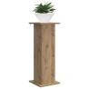 Support de Plante 2 pc Chêne artisanal 30,5 x 30 x 80,5 cm 638531638531