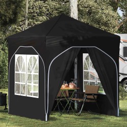 Tente de fête pop-up 192 x 192 x 245 cm Noir 638552638552