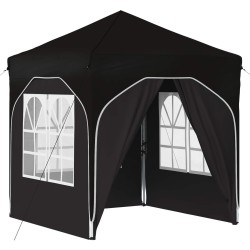 Tente de fête pop-up 192 x 192 x 245 cm Noir 638552638552