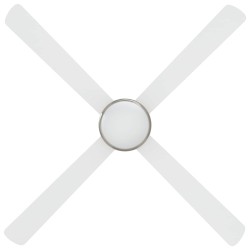 Ventilateur de plafond avec lumière et télécommande Ø 130 cm 638555638555