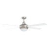 Ventilateur de plafond avec lumière et télécommande Ø 130 cm 638555638555