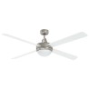 Ventilateur de plafond avec lumière et télécommande Ø 130 cm 638555638555