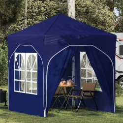 Tente de fête pop-up 192 x 192 x 245 cm Bleu 638556638556
