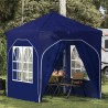 Tente de fête pop-up 192 x 192 x 245 cm Bleu 638556638556