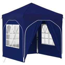 Tente de fête pop-up 192 x 192 x 245 cm Bleu 638556638556
