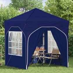 Tente de fête pop-up 192 x 192 x 245 cm Bleu 638556638556