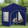 Tente de fête pop-up 192 x 192 x 245 cm Bleu 638556638556