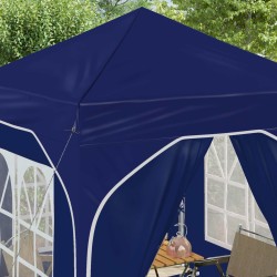 Tente de fête pop-up 192 x 192 x 245 cm Bleu 638556638556