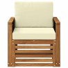 Sofa de milieu extérieur Naturel 638559638559