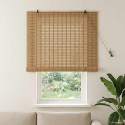 Store enrouleur Nature 130 x 160 cm Bambou 638562638562