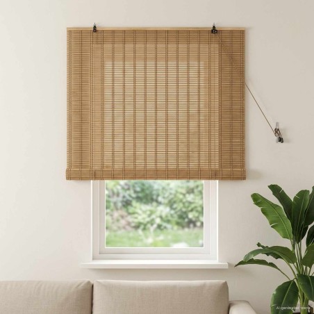 Store enrouleur Nature 130 x 160 cm Bambou 638562638562