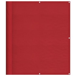 Paravent de balcon rouge 120 x 700 cm 100 % polyester Oxford 638571638571