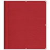 Paravent de balcon rouge 120 x 700 cm 100 % polyester Oxford 638571638571