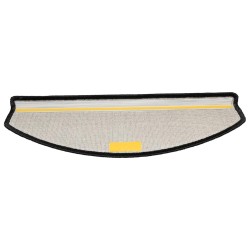 Tapis d'escalier lot de 30 65 x 24 x 4 cm anthracite demi-rond grand format 638585638585