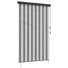 Store enrouleur Anthracite et blanc 160 x 250 cm 638586638586