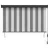 Store enrouleur Anthracite et blanc 160 x 250 cm 638586638586