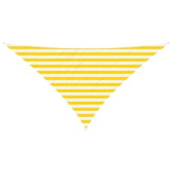 Voile d'ombre Jaune et blanc 2,5 x 2,5 x 3,5 m 638594638594